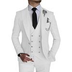 Costume Homme Italian Business Slim Fit 3 Pieces Royal Blue Men's Suits Groom Prom Tuxedos Groomsmen Blazer for Wedding
