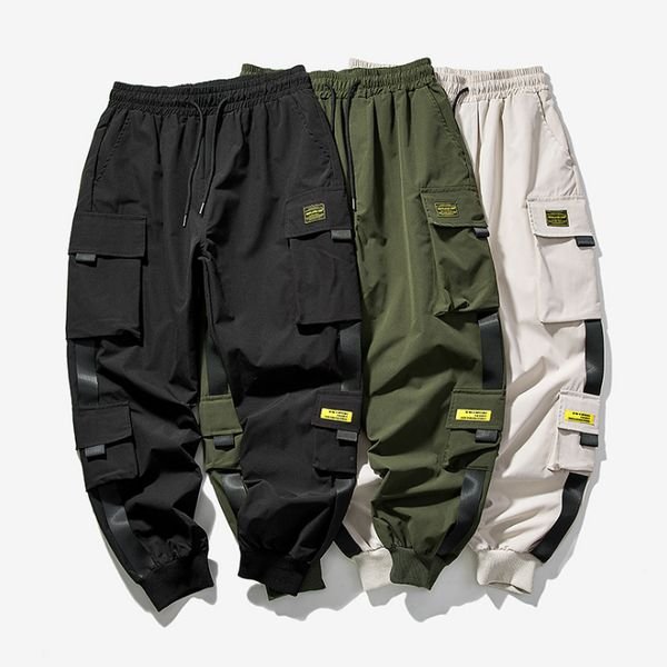Multi-pocket Pants Trousers Casual Fashion Cargo Pants Jogger for Men