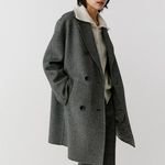 High Performance Women'S Coats New Thickened Winter Blazer Woolen Office Suits Wool Coat Windbreaker
