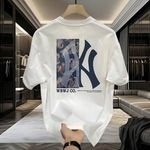 New Designer Mens Tshirt Tops Sports Summer T-shirts Luxury Cotton Loose Casual Summer Short Sleeves