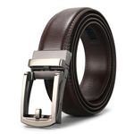 Hot Sale Men's Casual Business Design Automatic Buckle Belt High Quality Genuine Leather Belt for Men