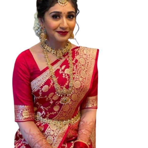 Banarasi Silk Premium Quality Indian Elegant Look Party Wear at Wholesale Price Sarees Wirh Beautiful Weaving