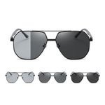 Classic Sunglasses Fashion Men and Women Metal UV400 TR Photochromic Polarized Sun Glasses