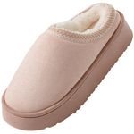 2024 New Arrival Heattech Cotton Shoes Warm Slippers Soft Comfortable EVA Outsole Autumn Winter High Heels Thick Sole Indoor